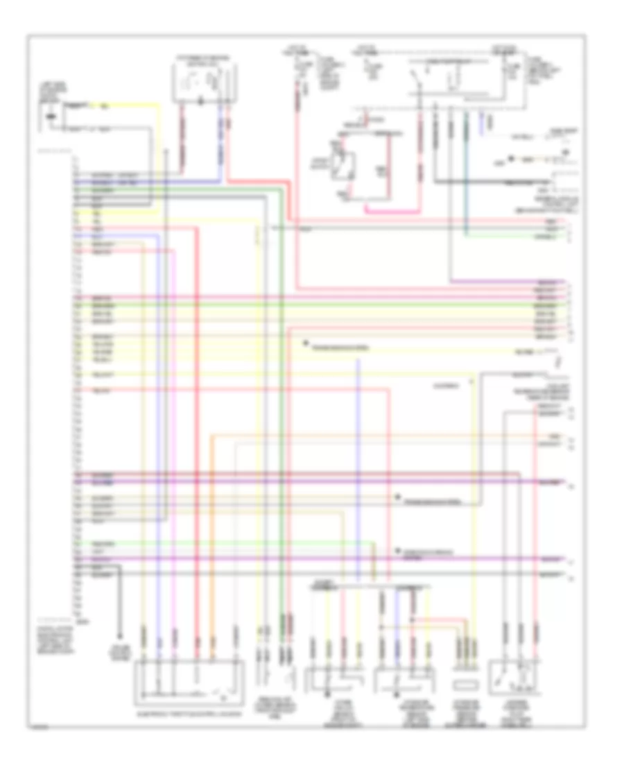 1 6L Engine Performance Wiring Diagram 1 of 2 for MINI Cooper 2004