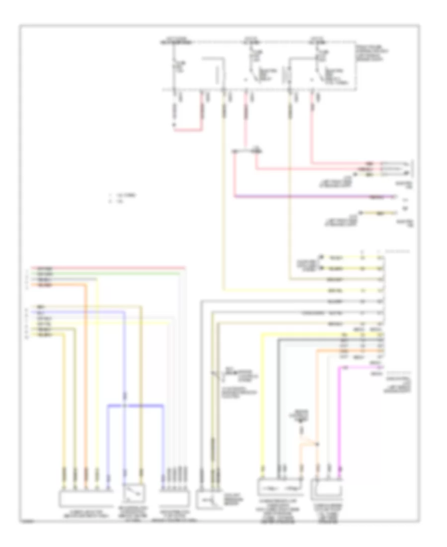 Automatic A C Wiring Diagram 2 of 2 for MINI Cooper 2011