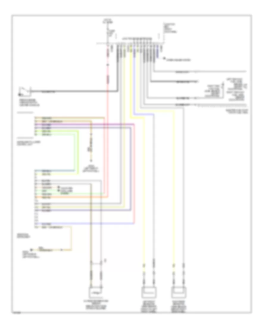 Instrument Cluster Wiring Diagram for MINI Cooper 2011