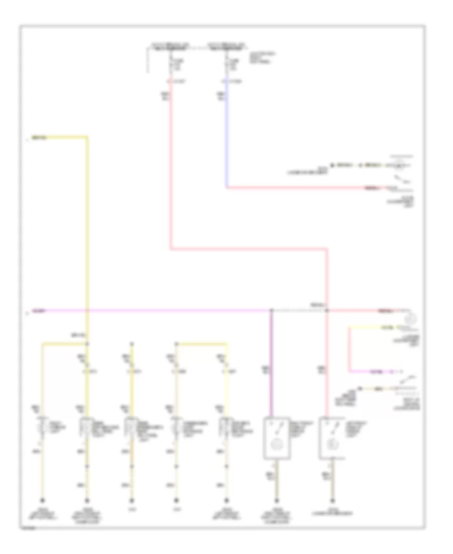 Courtesy Lamps Wiring Diagram Countryman 3 of 3 for MINI Cooper 2011