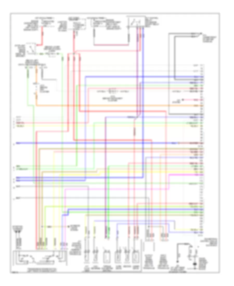 2 0L Engine Performance Wiring Diagram with A T 3 of 3 for Mitsubishi Lancer Sportback Ralliart 2004