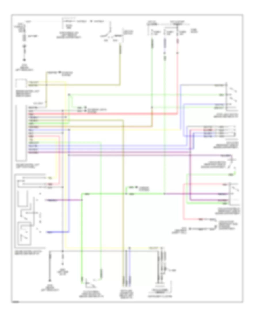 Cruise Control Wiring Diagram for Mitsubishi Pickup Mighty Max 1994