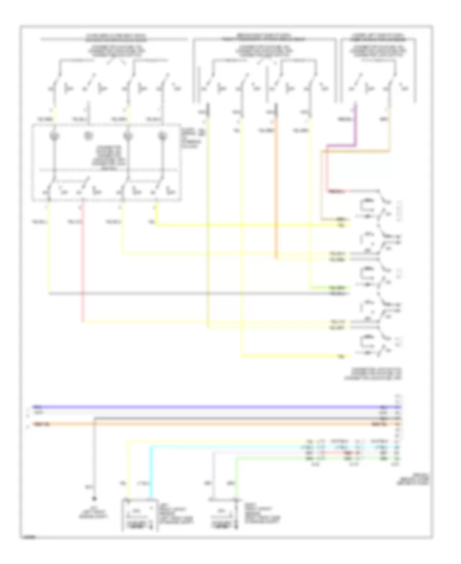 Supplemental Restraints Wiring Diagram Evolution 4 of 4 for Mitsubishi Lancer ES Sportback 2014