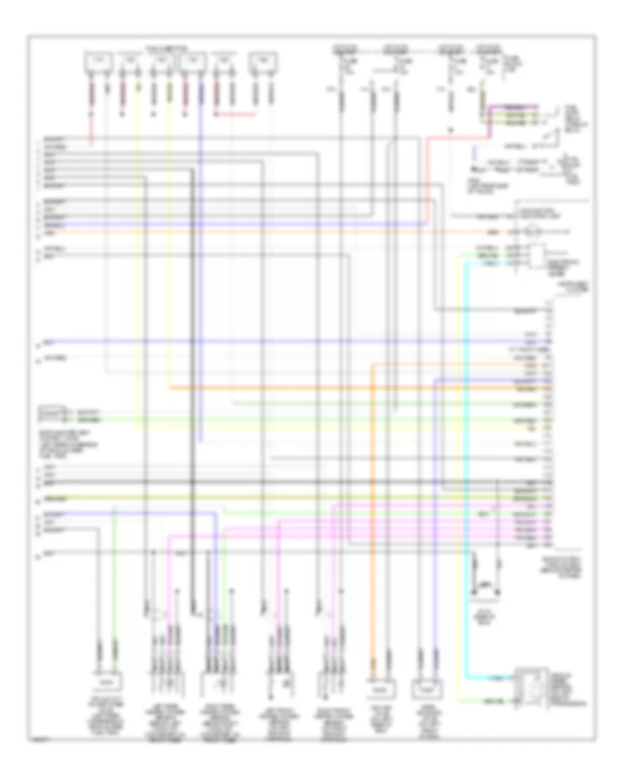 3 3L Engine Performance Wiring Diagrams 3 of 3 for Nissan Pathfinder SE 2000