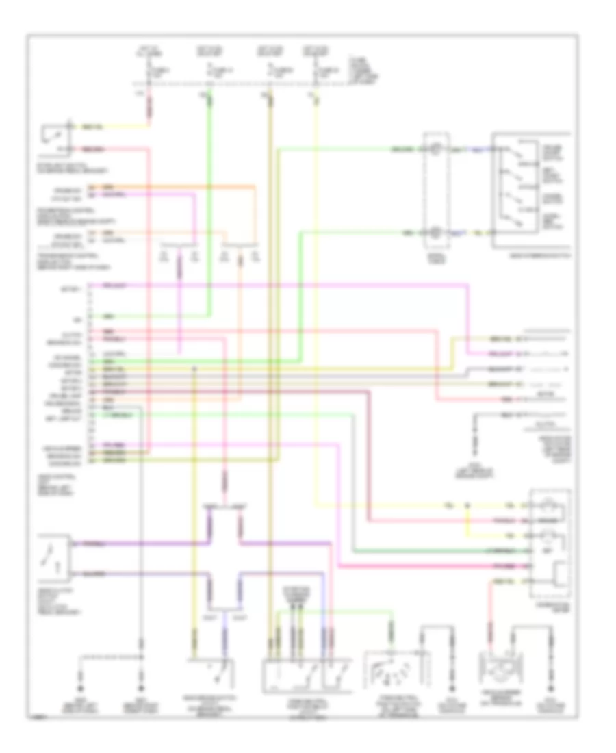 Cruise Control Wiring Diagram for Nissan Sentra GXE 2000