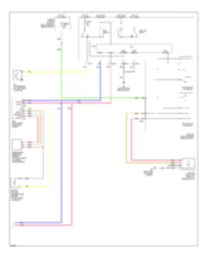 Automatic A C Wiring Diagram 3 of 3 for Nissan Pathfinder SE Off Road 2007