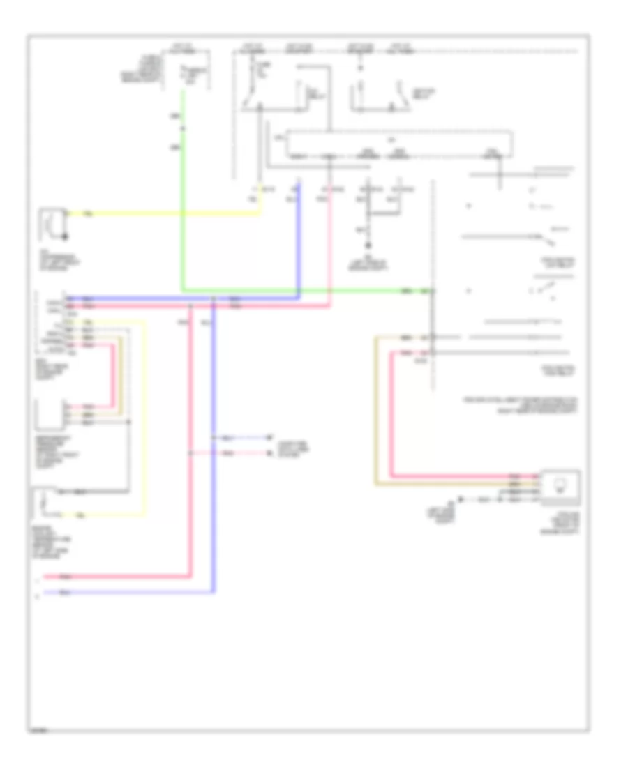 Manual AC Wiring Diagram (2 of 2) for Nissan Pathfinder SE Off Road 2007