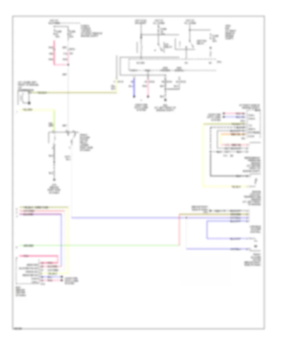 Automatic A C Wiring Diagram 2 of 2 for Nissan Titan SV 2011