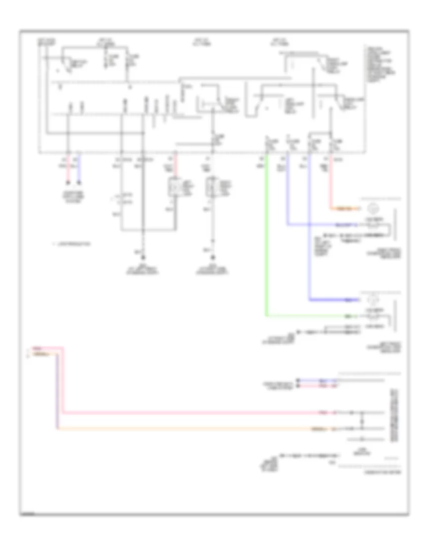Autolamps Wiring Diagram without DRL 2 of 2 for Nissan Titan SV 2011