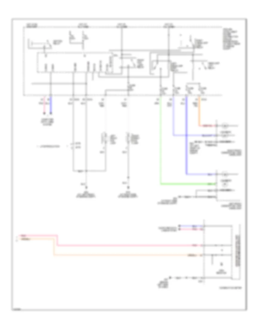 Headlamps Wiring Diagram without DRL 2 of 2 for Nissan Titan SV 2011