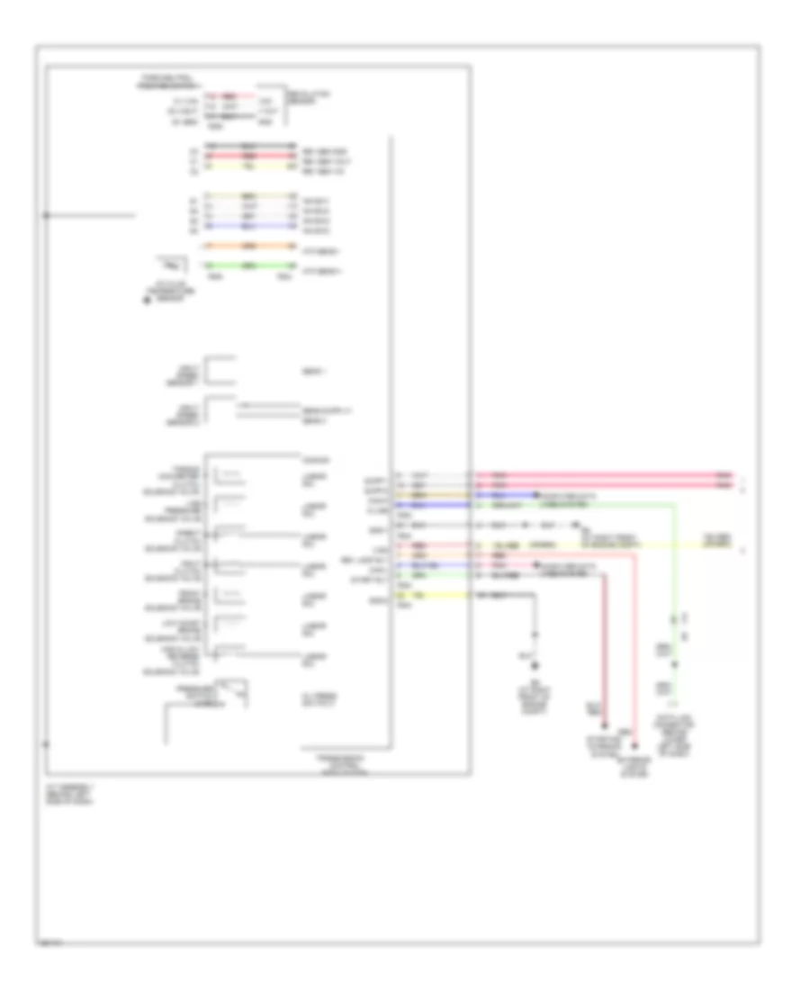 A T Wiring Diagram 1 of 2 for Nissan Titan SV 2011