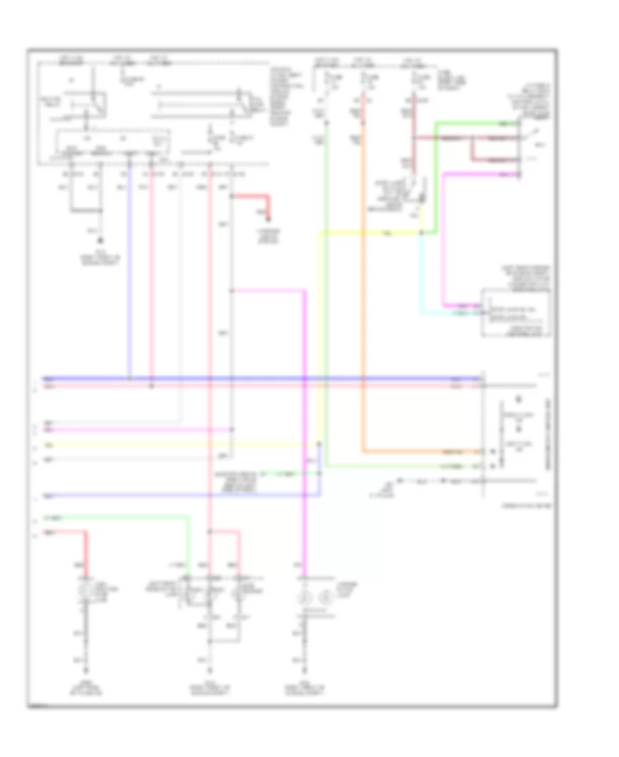 Exterior Lamps Wiring Diagram 2 of 2 for Nissan Xterra X 2007
