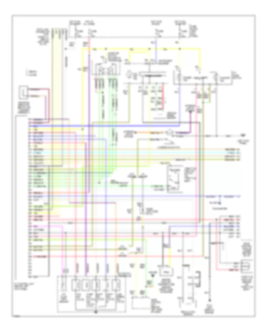 2 0L Transmission Wiring Diagram Digital Cluster for Nissan NX 1993 2000