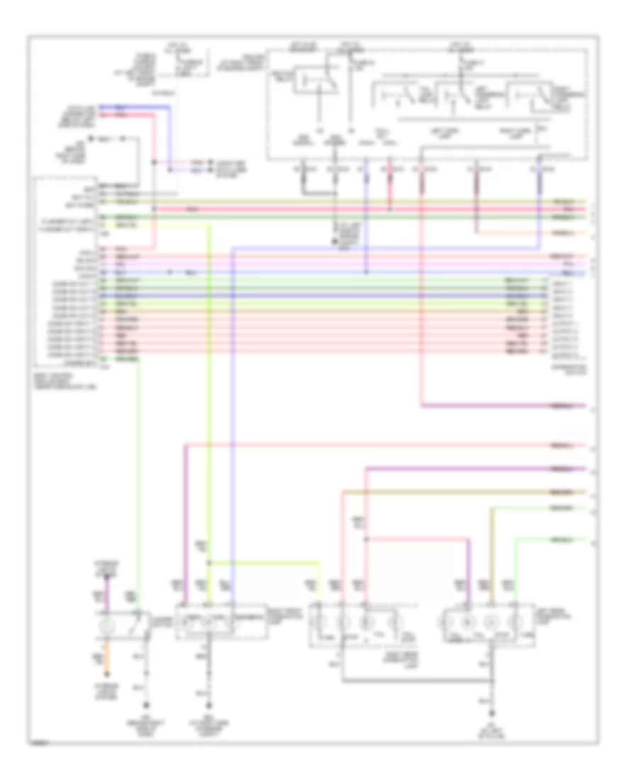 Exterior Lamps Wiring Diagram 1 of 2 for Nissan Maxima SL 2008