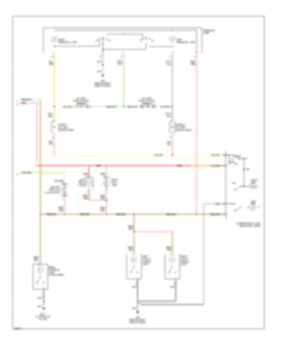 Courtesy Lamps Wiring Diagram 2 of 2 for Nissan Maxima SL 2008