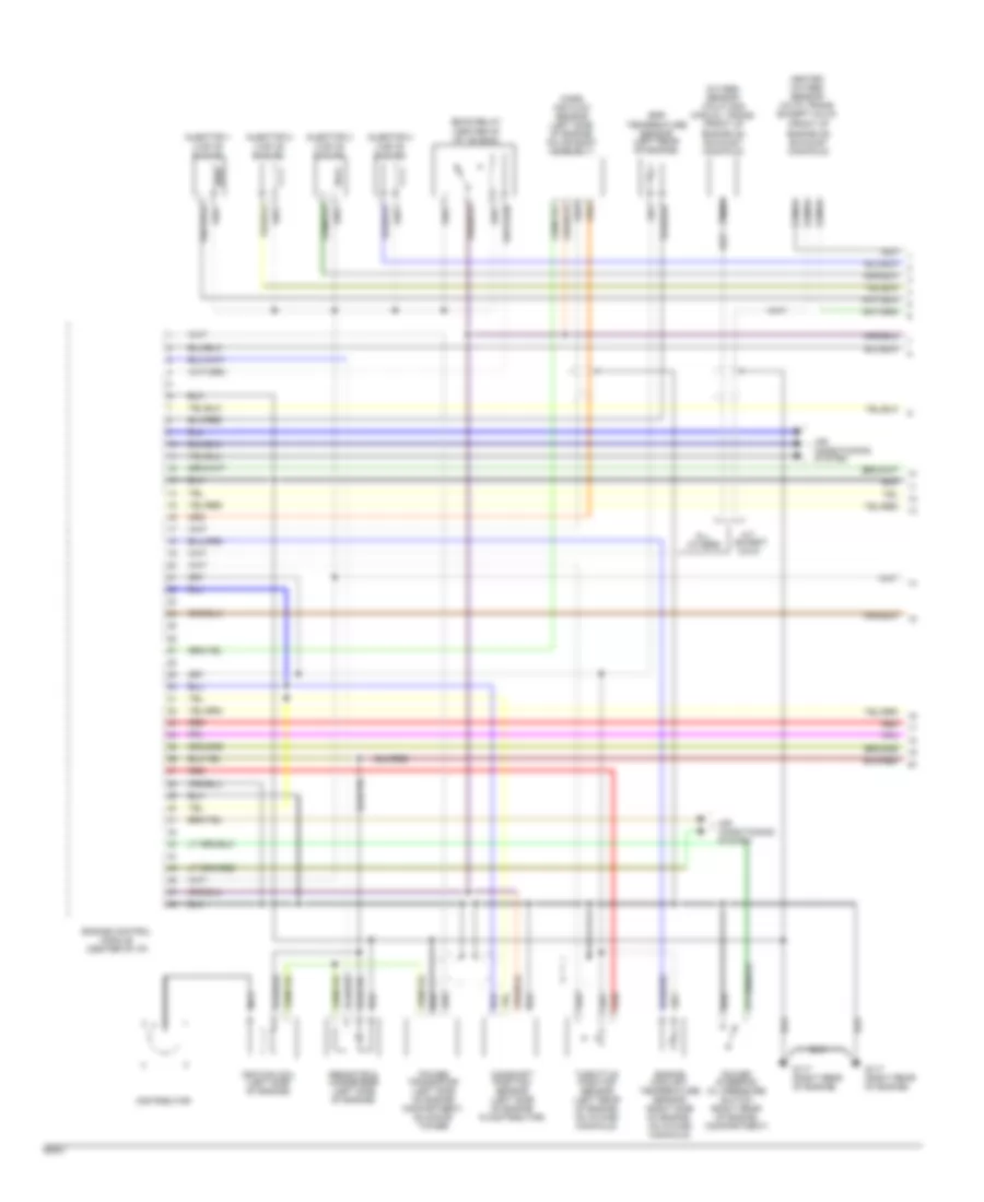 1 6L Engine Performance Wiring Diagrams 1 of 2 for Nissan Sentra LE 1994