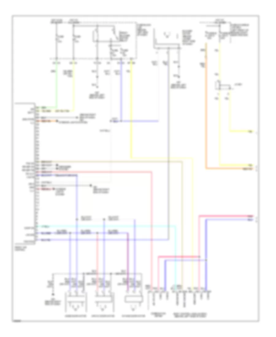Manual A C Wiring Diagram Except Hybrid 1 of 2 for Nissan Altima Hybrid 2009