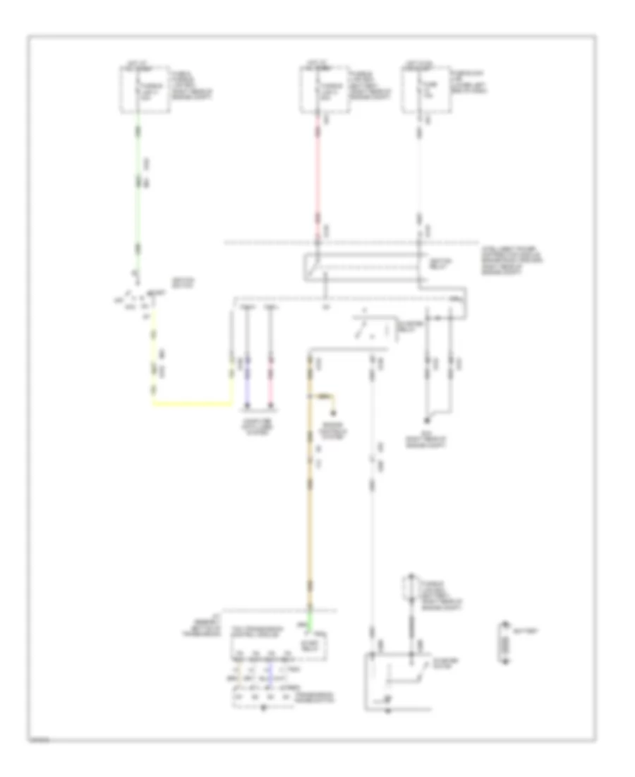 Starting Wiring Diagram for Nissan NVHD S 2012 2500
