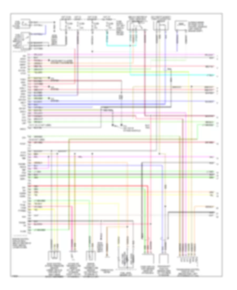 3 3L SC Engine Performance Wiring Diagram 1 of 3 for Nissan Xterra SE 2003
