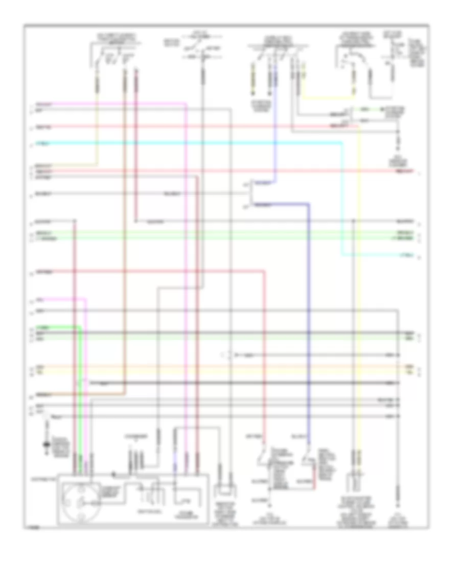 3 3L SC Engine Performance Wiring Diagram 2 of 3 for Nissan Xterra SE 2003