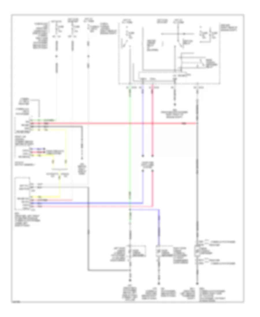 Defoggers Wiring Diagram for Nissan Frontier SE 2009