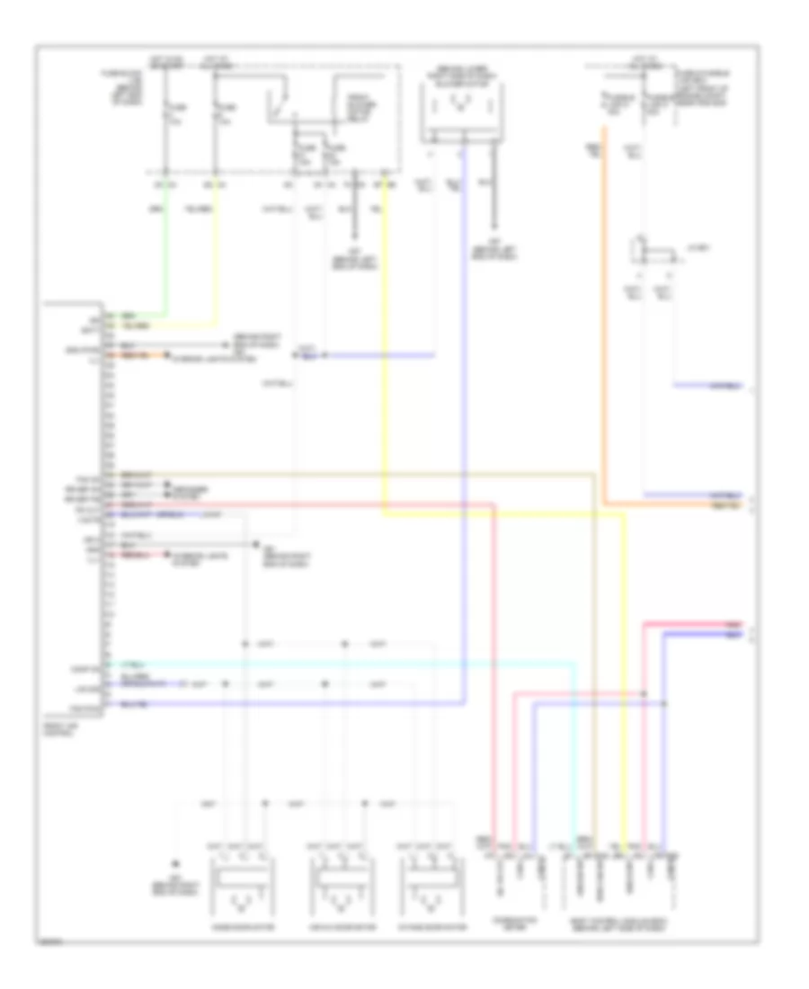 Manual A C Wiring Diagram 1 of 2 for Nissan Altima Hybrid 2007