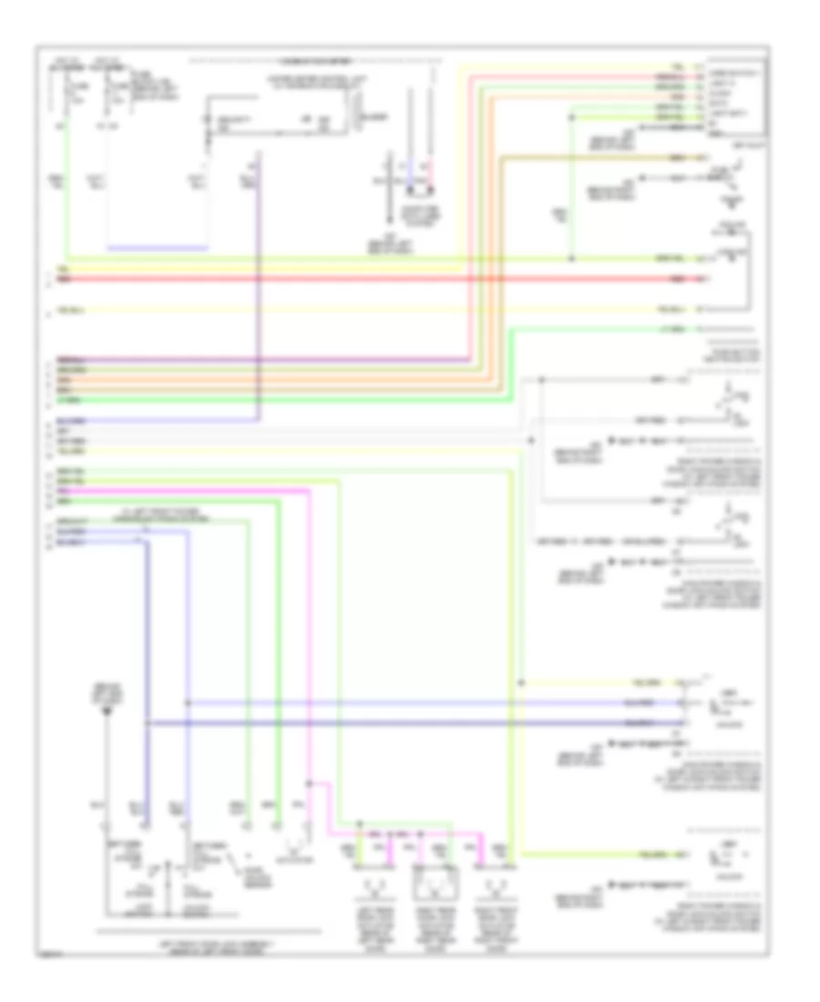 Anti-theft Wiring Diagram (4 of 4) for Nissan Altima Hybrid 2007