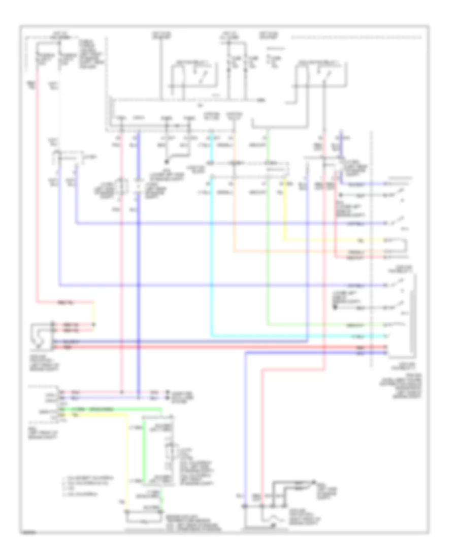 Cooling Fan Wiring Diagram for Nissan Altima Hybrid 2007