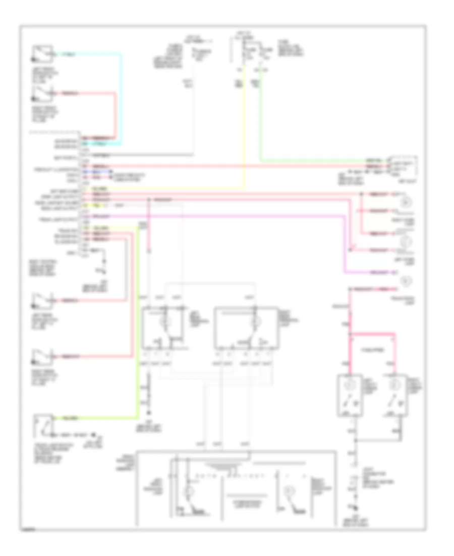 Courtesy Lamps Wiring Diagram for Nissan Altima Hybrid 2007