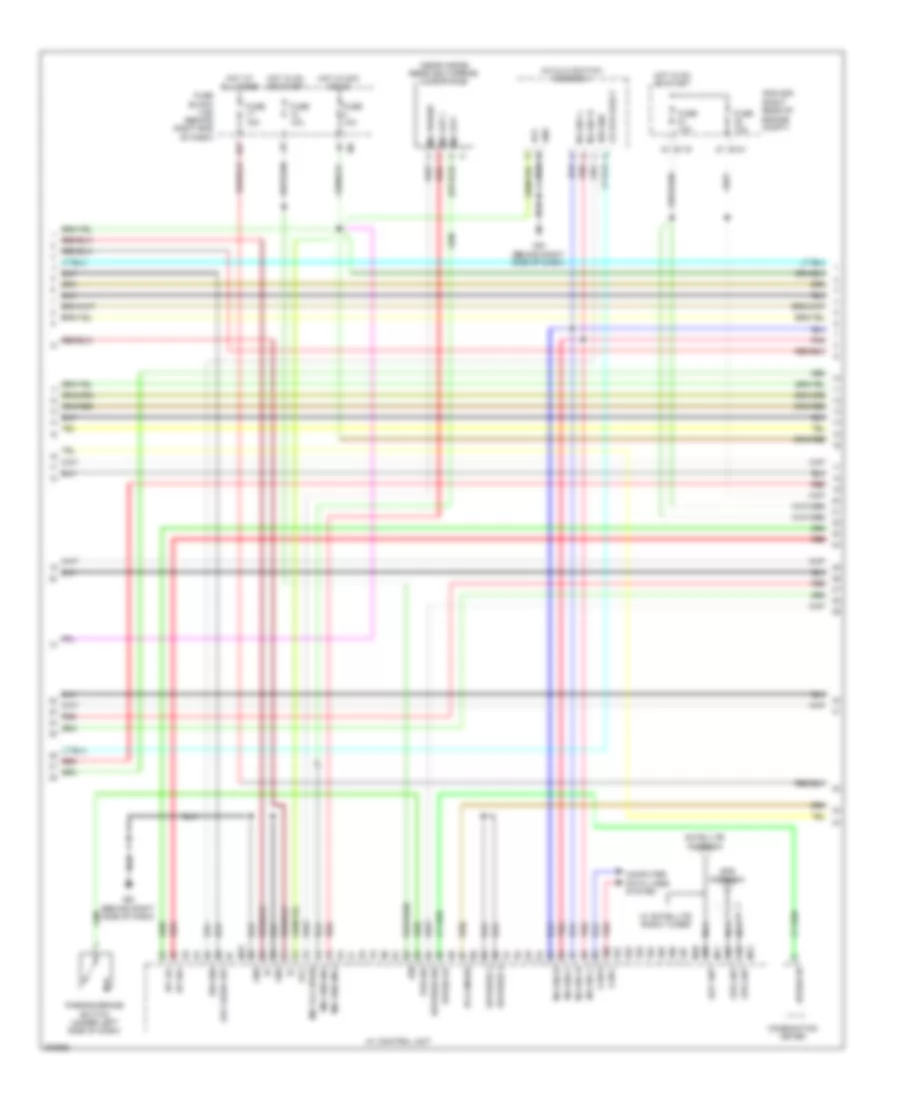 Navigation Wiring Diagram 1 of 3 for Nissan Pathfinder LE 2009