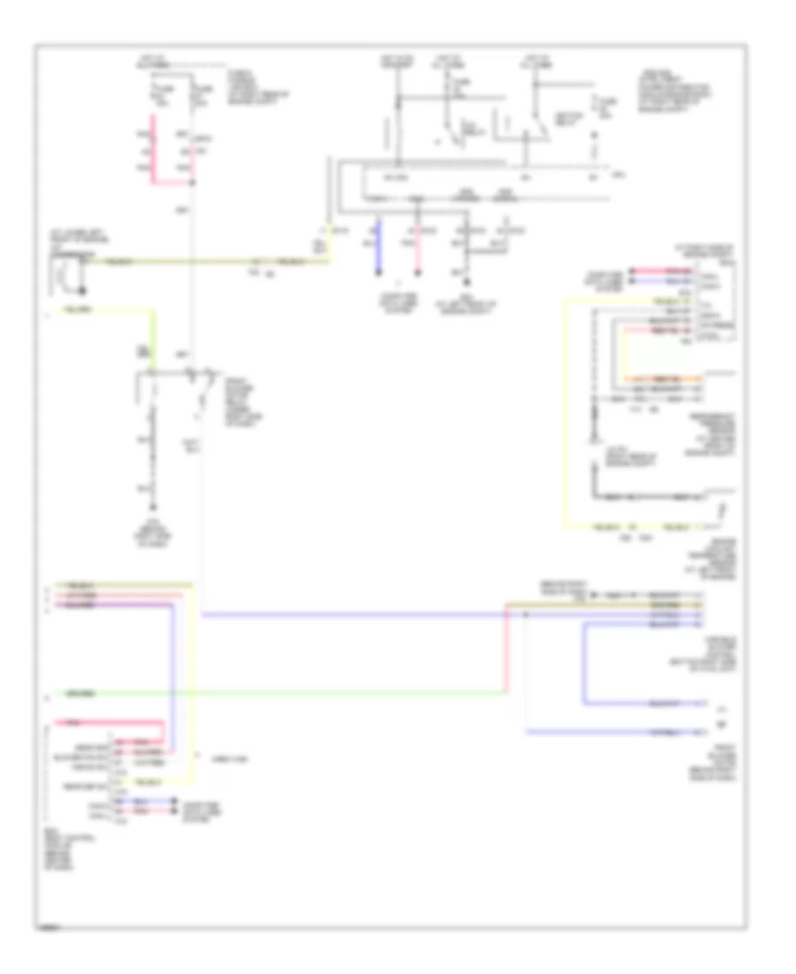 Automatic A C Wiring Diagram 2 of 2 for Nissan Titan SV 2013