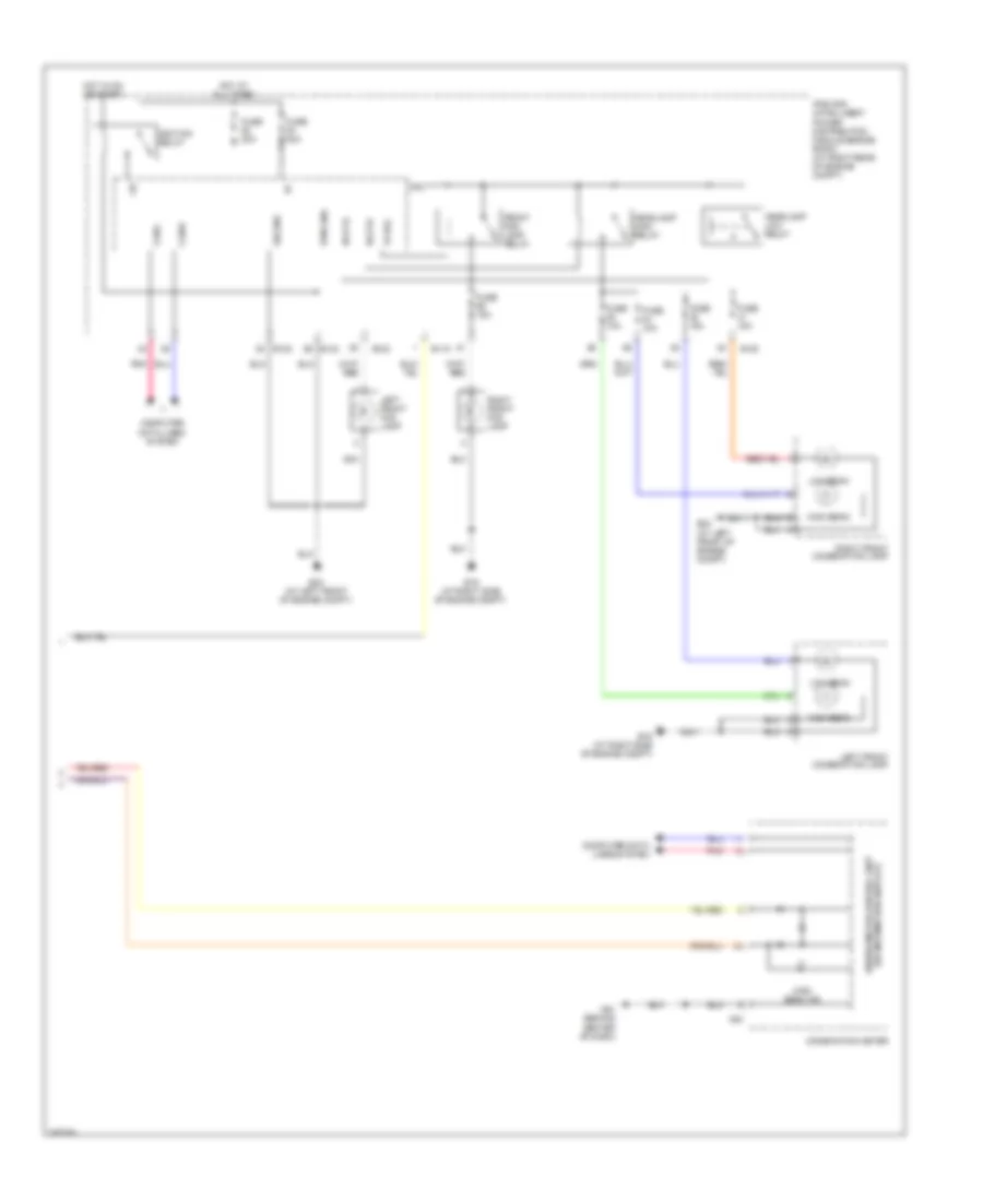 Autolamps Wiring Diagram without DRL 2 of 2 for Nissan Titan SV 2013