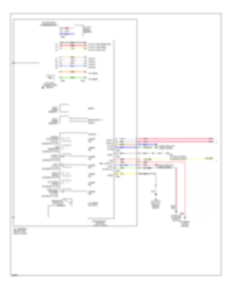 A T Wiring Diagram 1 of 2 for Nissan Titan SV 2013