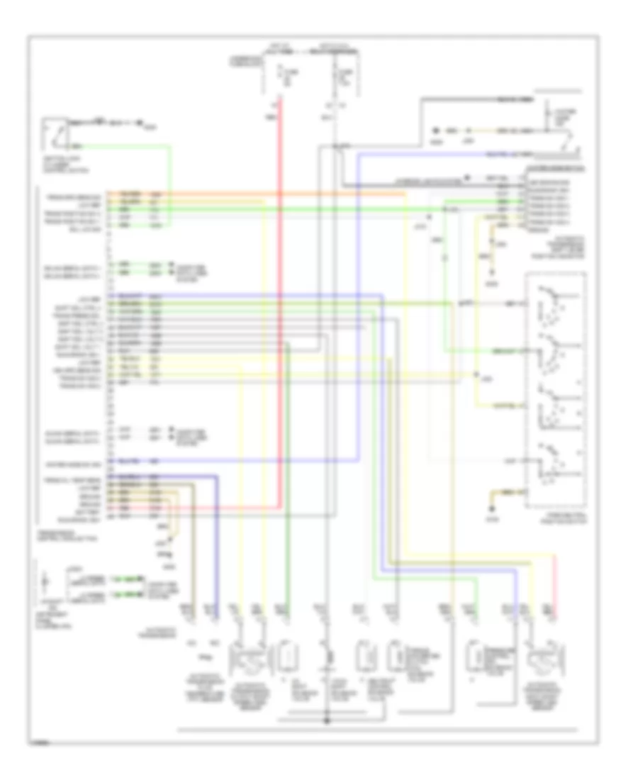 Transmission Wiring Diagram for Saturn Astra XE 2008