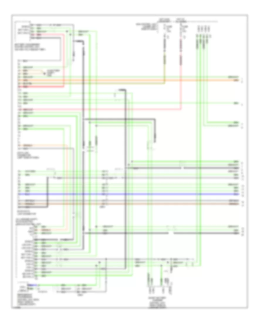 Electric Computer Data Lines Wiring Diagram 1 of 2 for Smart Fortwo Pure 2013