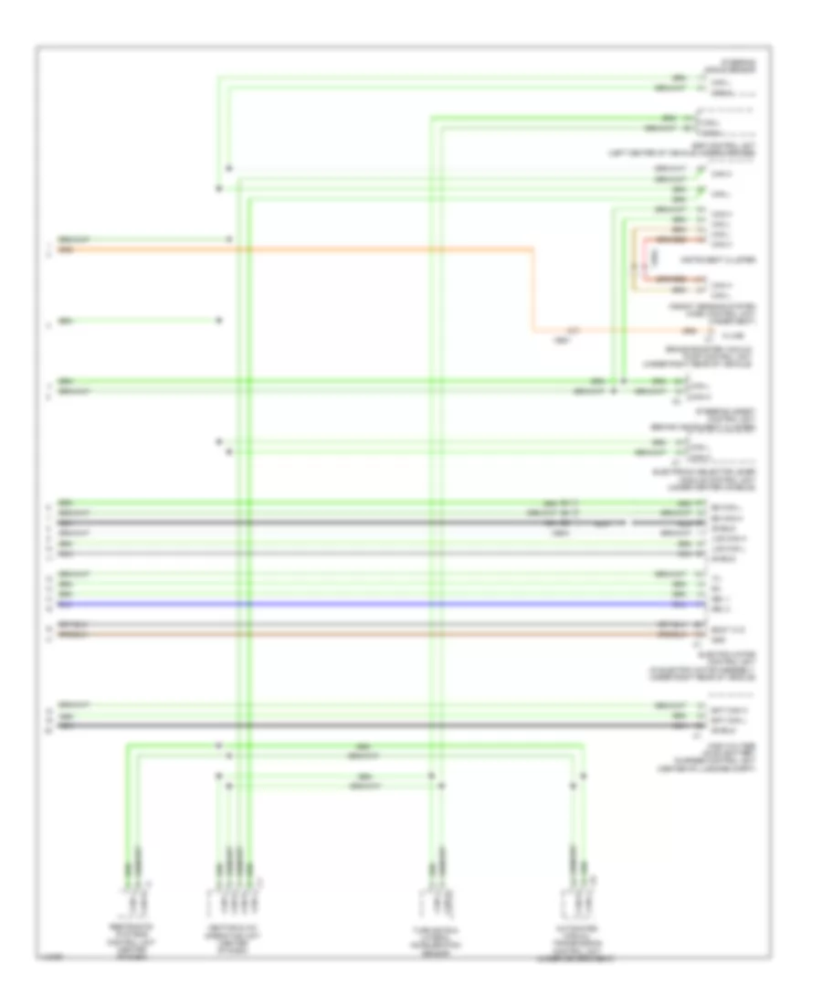 Electric Computer Data Lines Wiring Diagram 2 of 2 for Smart Fortwo Pure 2013