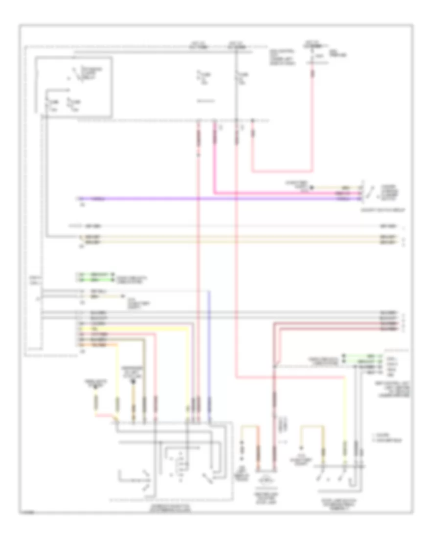 Exterior Lamps Wiring Diagram 1 of 2 for Smart Fortwo Pure 2013