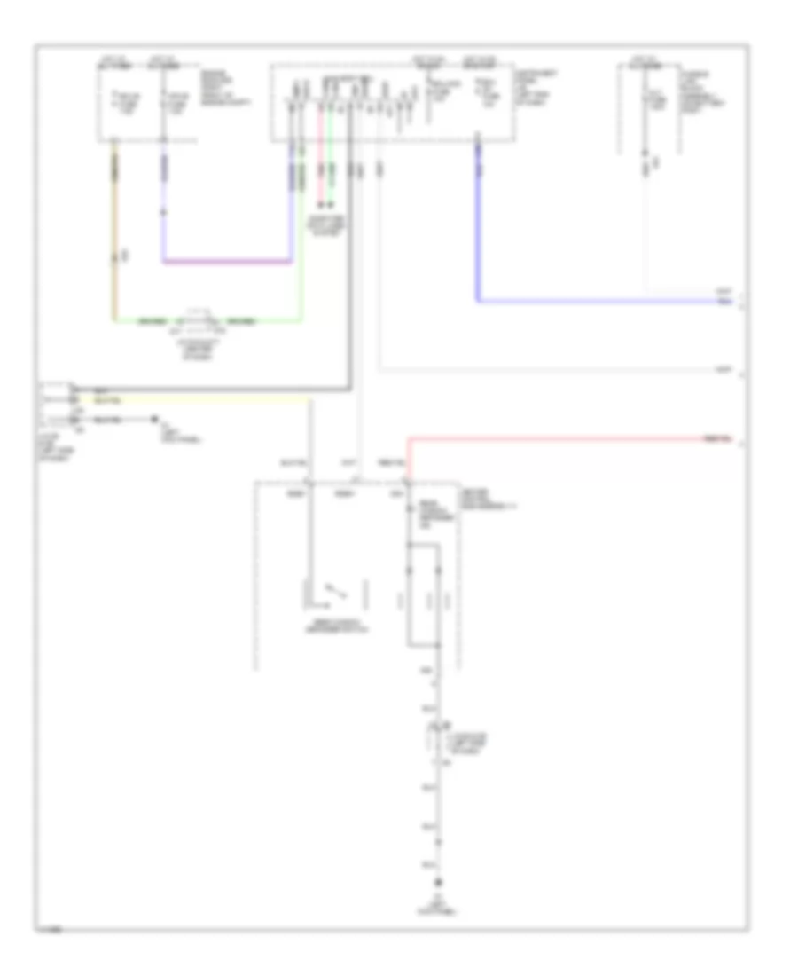 Defoggers Wiring Diagram 1 of 2 for Subaru BRZ Premium 2013