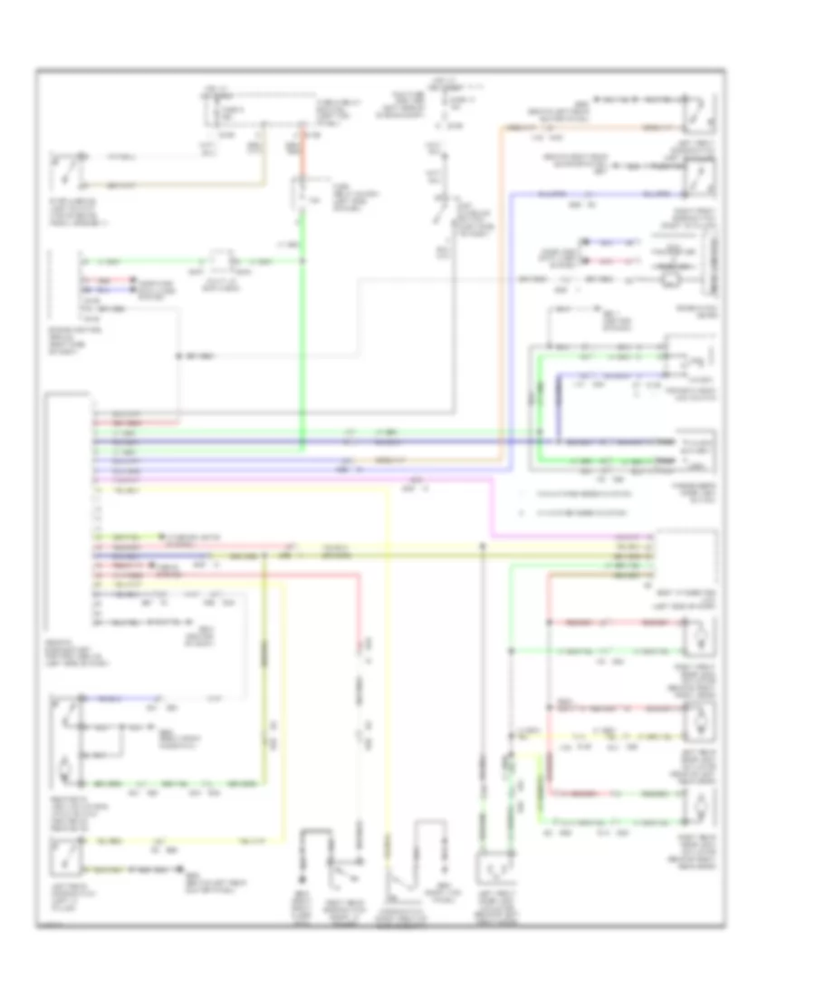 Remote Starting Wiring Diagram for Subaru Forester X Premium 2013