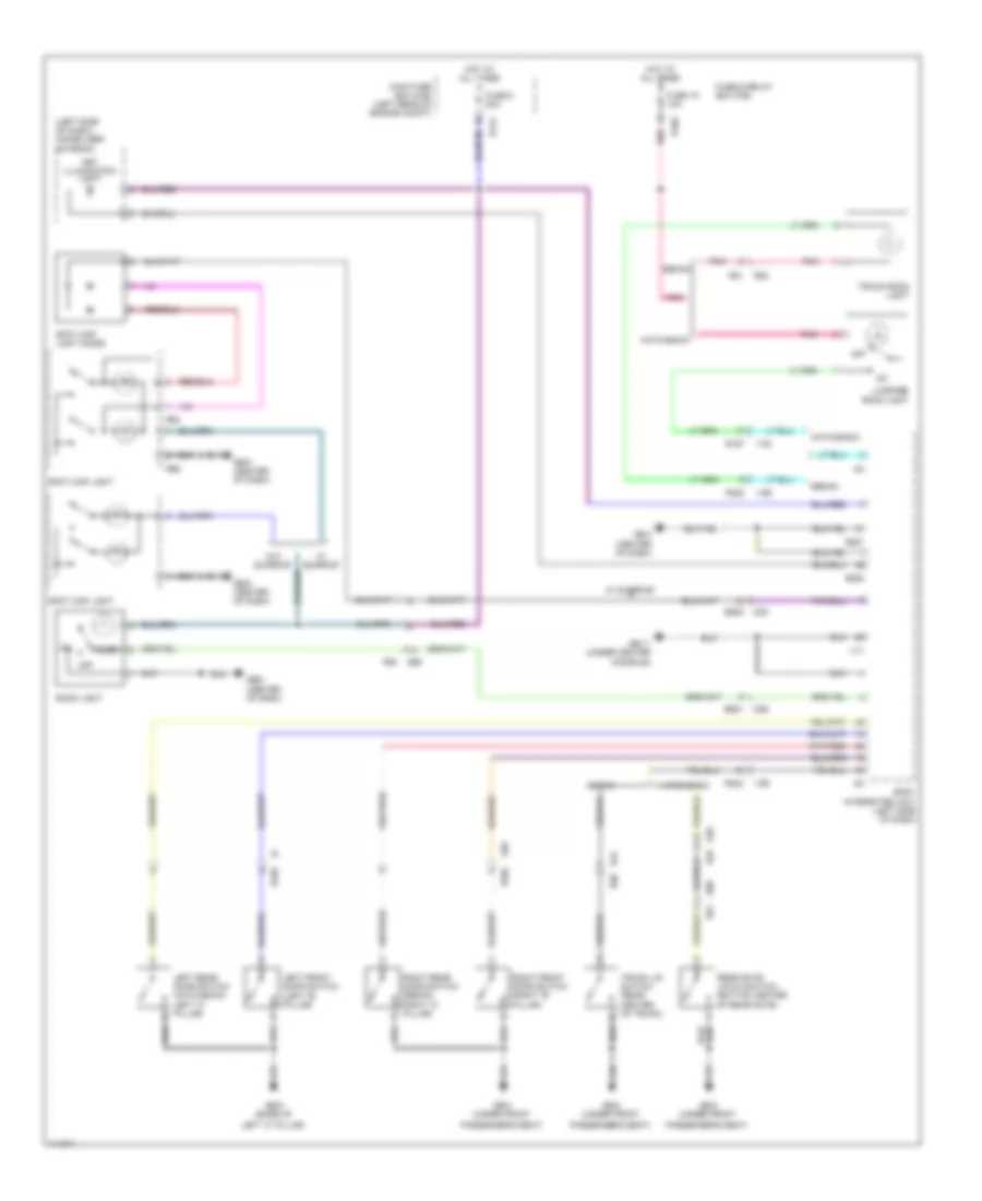 Courtesy Lamps Wiring Diagram for Subaru Impreza WRX 2013