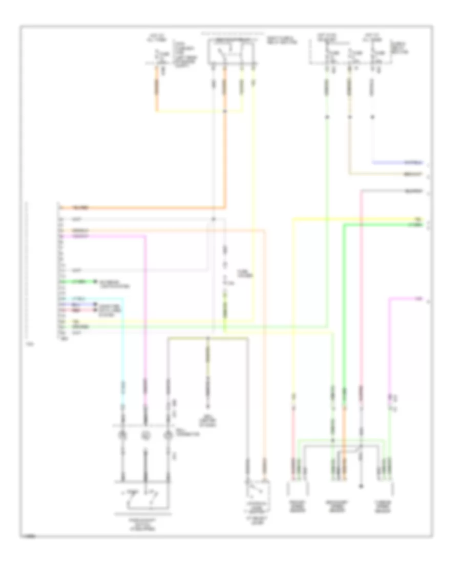 Transmission Wiring Diagram 1 of 2 for Subaru Impreza WRX 2013