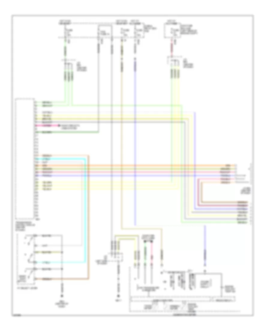 A T Wiring Diagram 1 of 2 for Subaru Impreza WRX 2010