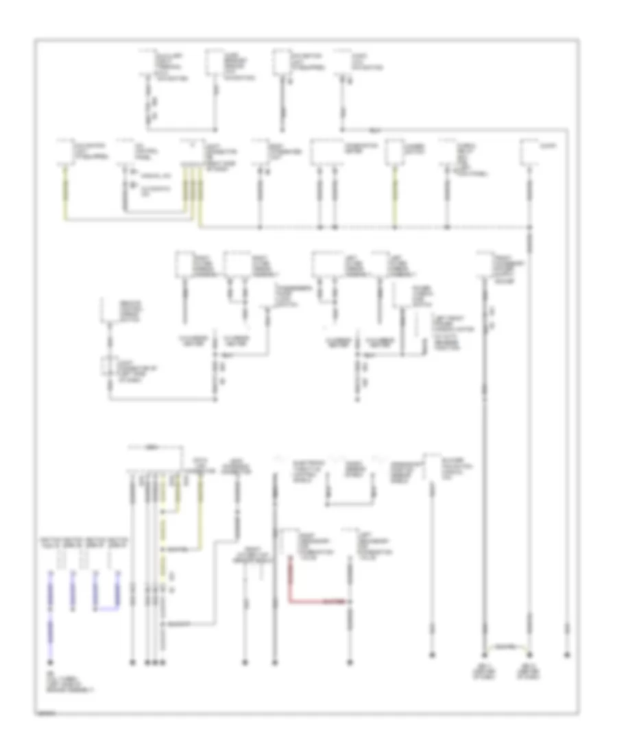 Ground Distribution Wiring Diagram 2 of 3 for Subaru Forester X Touring 2011