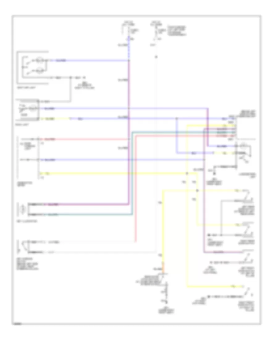 Courtesy Lamps Wiring Diagram for Subaru Forester X 2008