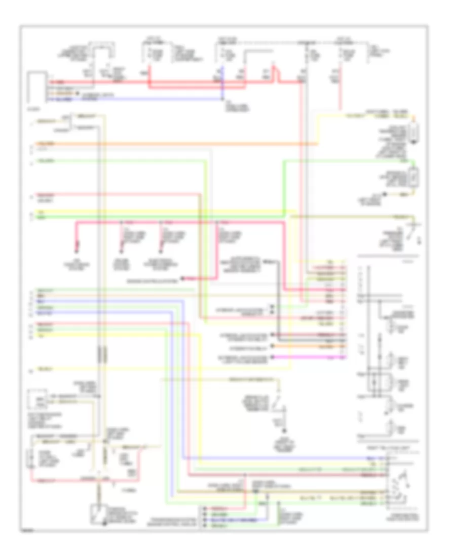 Instrument Cluster Wiring Diagram 2 of 2 for Toyota Supra 1997