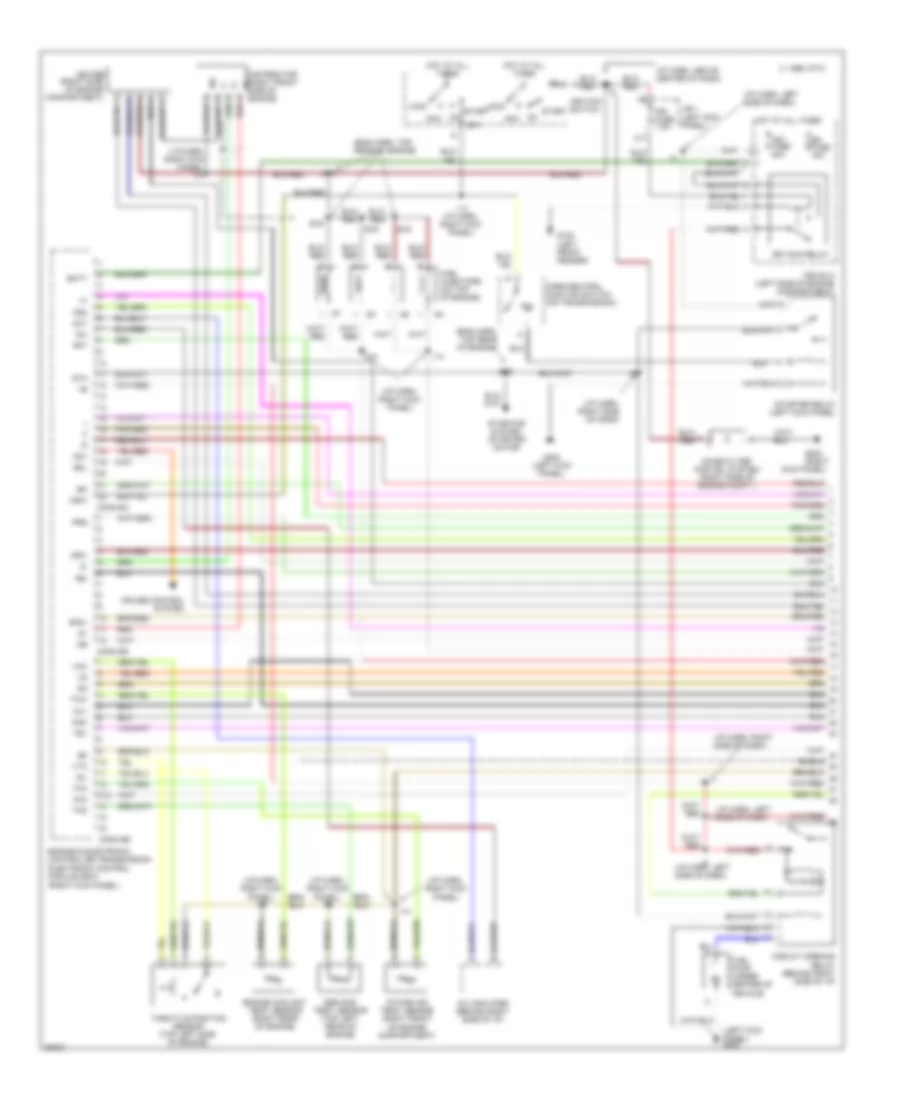 2 7L Engine Performance Wiring Diagrams A T 1 of 3 for Toyota T100 1997