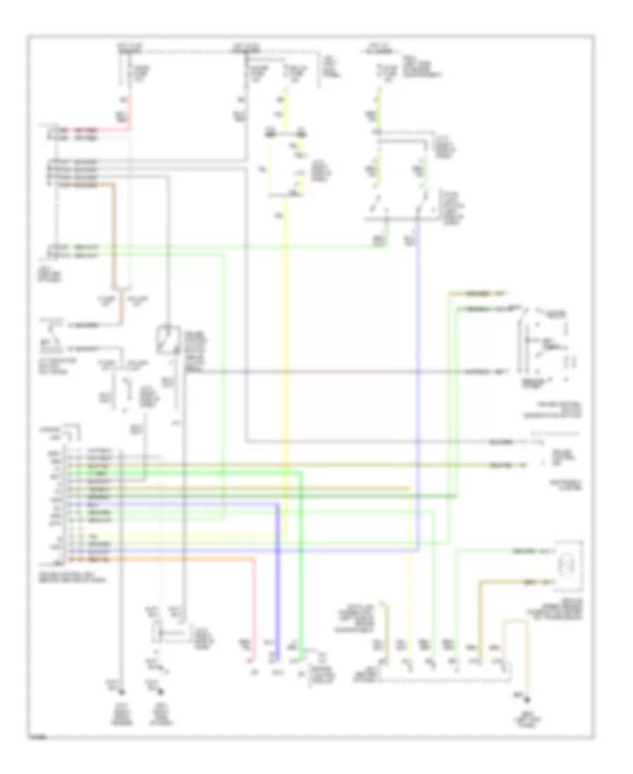 3 4L Cruise Control Wiring Diagram for Toyota Tacoma SR5 1997