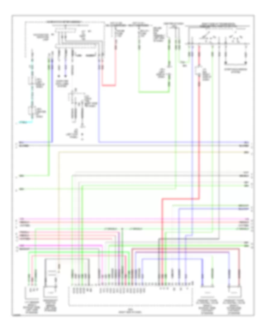 4 0L Engine Performance Wiring Diagram 3 of 6 for Toyota 4Runner SR5 2011