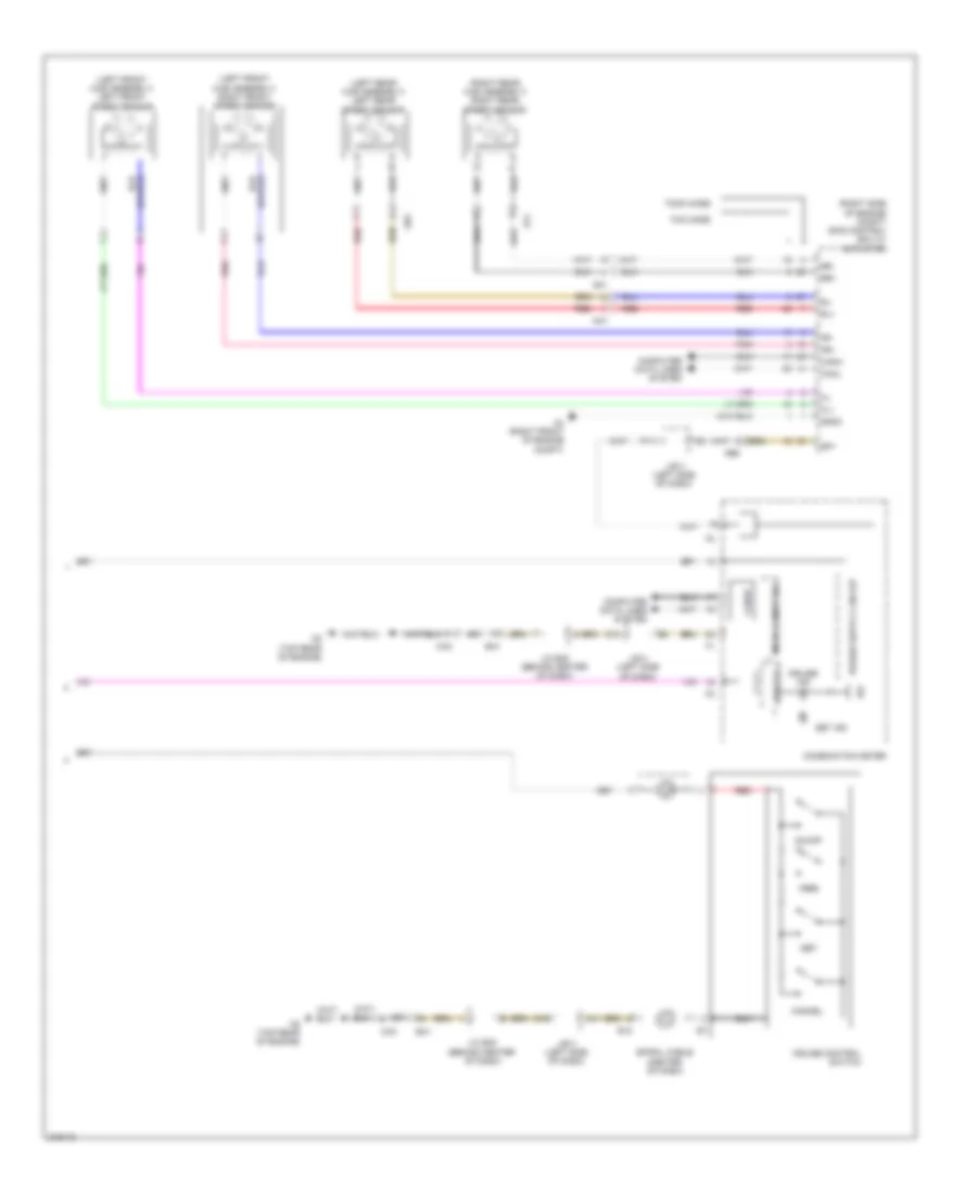 2.5L, Cruise Control Wiring Diagram (2 of 2) for Toyota Camry 2011