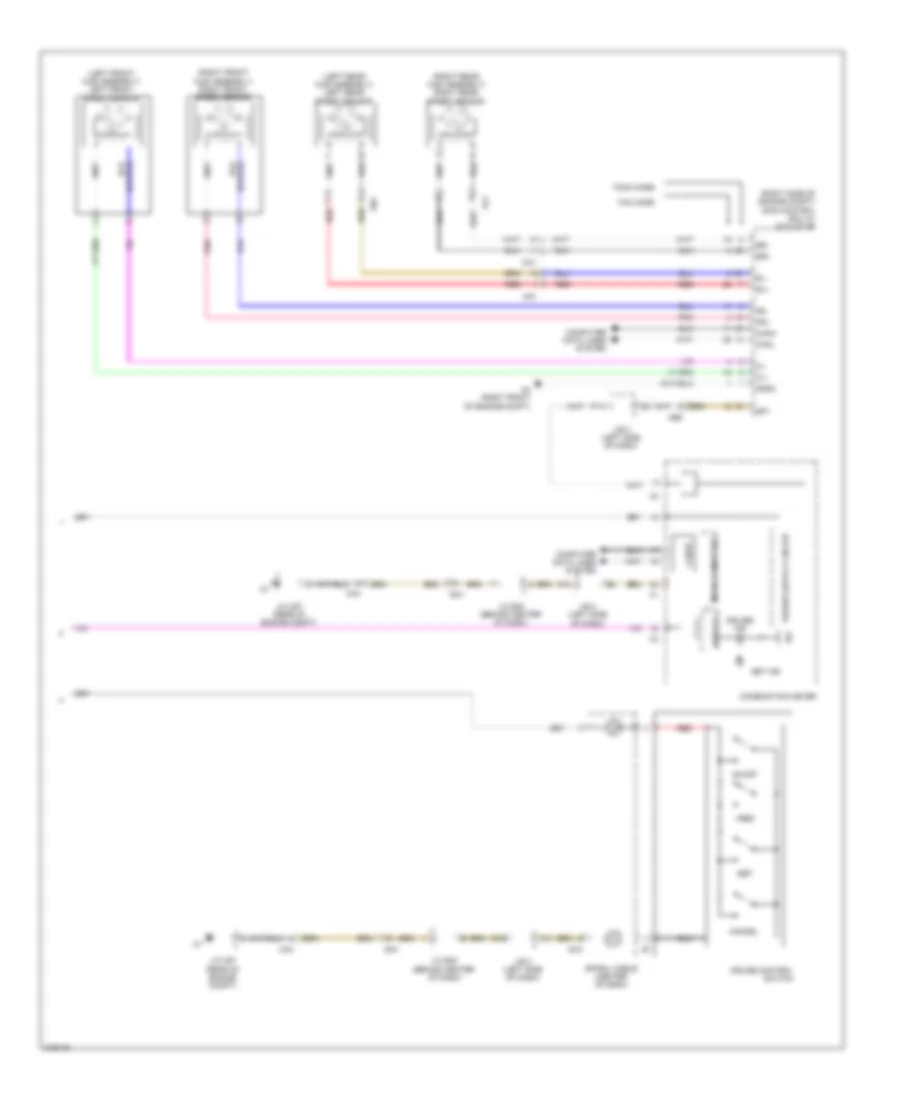3.5L, Cruise Control Wiring Diagram (2 of 2) for Toyota Camry 2011